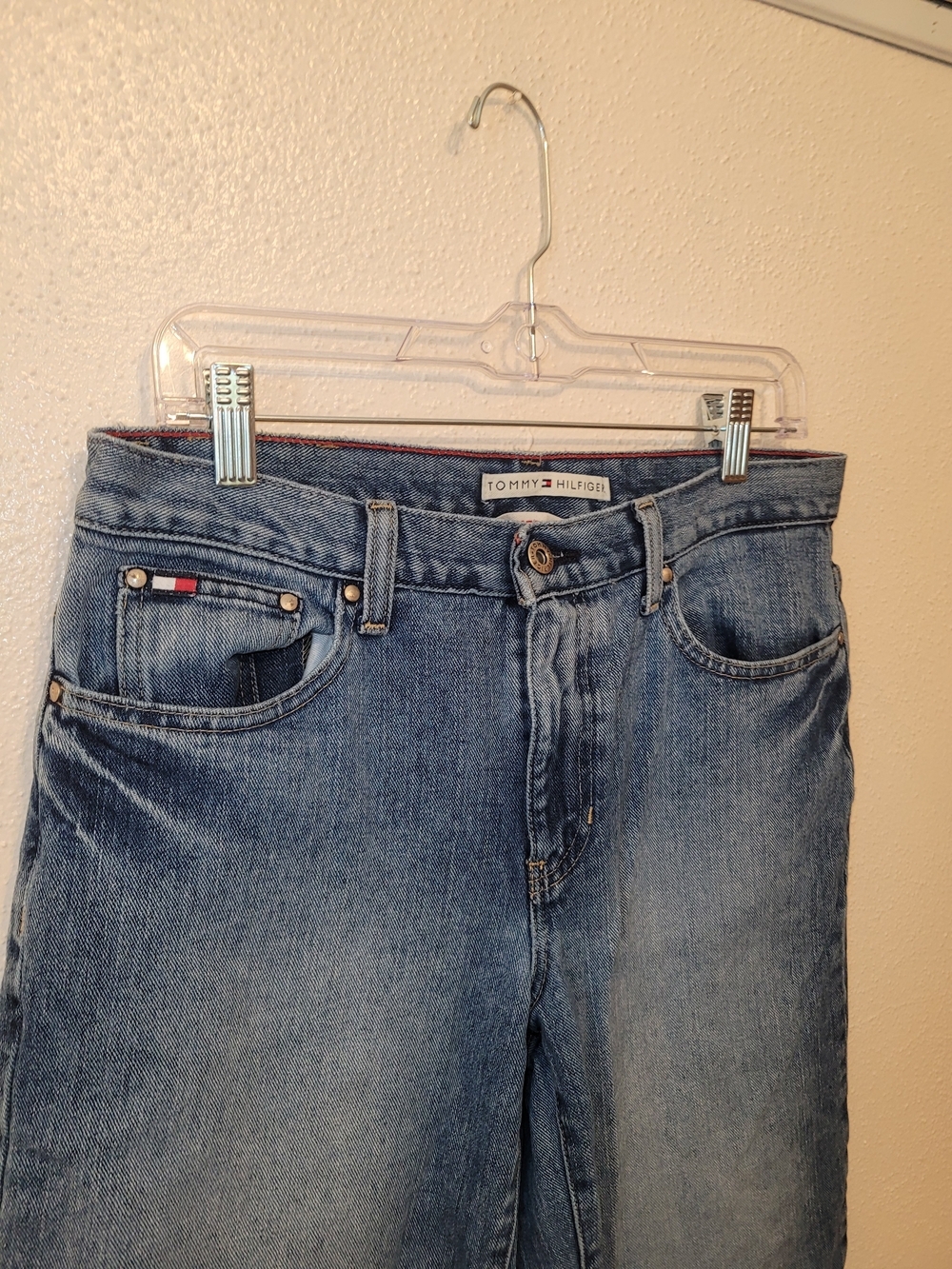 Tommy Hilfiger Womans Boyfriend Denim Jean Vintage Y2K - Picture 2 of 8